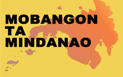 Mobangon Ta Mindanao