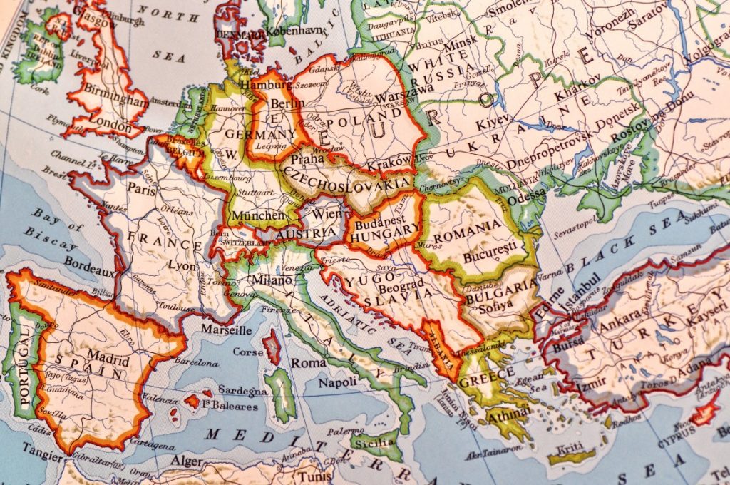 Image of a map