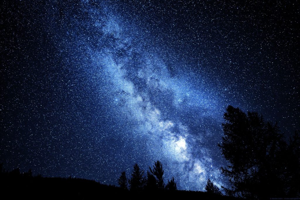 Sky with stars